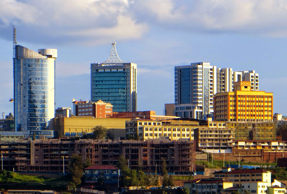 Skyline of Kigali, Rwanda – a rising East African business hub known for stability, innovation, and investment opportunities.
