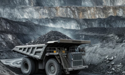 miners working in a cobalt pit in the Democratic Republic of the Congo, with hazardous conditions and environmental degradation in the background, symbolizing the global race for critical minerals in Africa