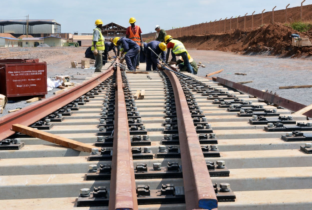 Construction of the Kenya Standard Gauge Railway (SGR)