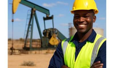 Namibian energy sector development with local workforce training, gender-inclusive hiring, and sustainable growth initiatives empowering communities.
