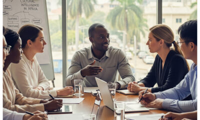 Face-to-face meeting between international partners building cultural intelligence in Africa
