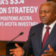 President John Mahama addressing Singaporean investors, promoting Ghana as the gateway to the $3.4 trillion AfCFTA market and a rising investment hub in West Africa.