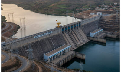 Panoramic view of the Grand Ethiopian Renaissance Dam on the Blue Nile River, Ethiopia’s largest hydroelectric project, symbolizing national development and energy independence amid regional tensions.