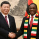 Xi Jinping and Zimbabwean President discussing historical ties and resource diplomacy in Africa