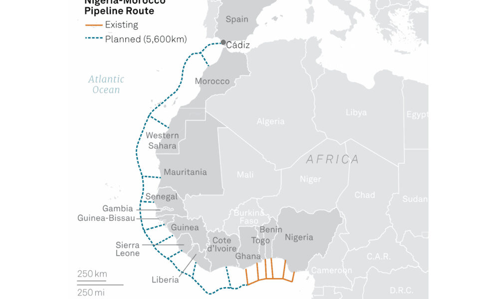 Nigeria-Morocco $25B Gas Pipeline to Europe: Boosting Africa's