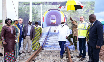 Construction of the Kampala–Malaba Standard Gauge Railway in Uganda, a modern transport project linking Kampala to the Kenyan border to boost trade and regional integration