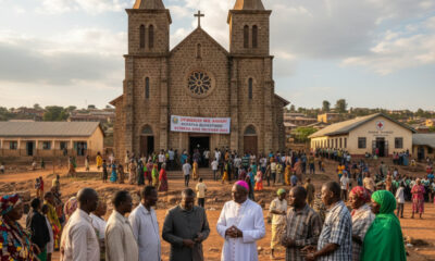 Catholic Church leaders in Africa addressing political and social issues during elections and governance.