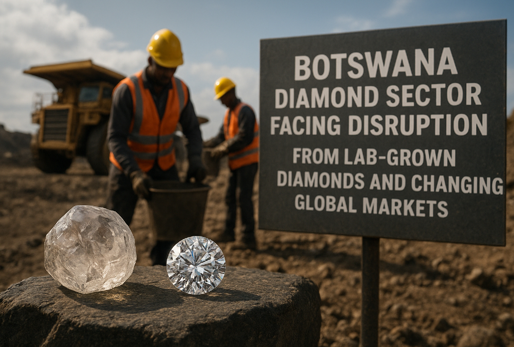 Botswana’s diamond sector facing disruption from lab-grown diamonds and changing global markets