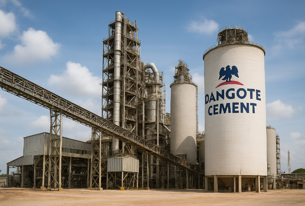Dangote Cement's new 3-million-tonne plant in Attingué, Ivory Coast, supporting local jobs and infrastructure development.