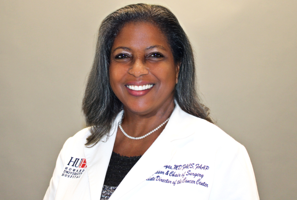 Dr. Andrea Hayes Dixon, dean of Howard University College of Medicine and pioneering pediatric surgeon, elected to the National Academy of Medicine for breakthroughs in rare childhood cancer treatment.