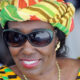 Portrait of Nana Konadu Agyeman-Rawlings, former First Lady of Ghana and prominent women’s rights advocate.
