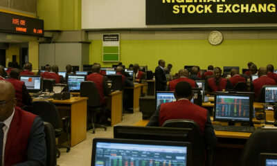 Trading floor of the Nigerian Stock Exchange, illustrating Africa’s underdeveloped stock markets despite vast natural resource wealth.