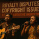Kenyan musicians performing on stage, highlighting the challenges of royalty disputes and copyright issues in Kenya’s creative industry.