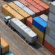 Ethiopian shipping container preparing for duty-free trade under AfCFTA with African partners.