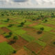 Fertile but underutilized farmland in Africa with potential for high-yield agriculture through improved irrigation, technology, and infrastructure.