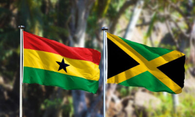 A symbol of partnership: Ghana and Jamaica collaborate on post-hurricane reconstruction.