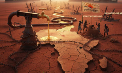 Africa’s economic value extraction illustrated through capital outflows, debt dependence, infrastructure gaps, and the struggle for economic sovereignty.