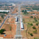 Architectural rendering of the planned Ghana-Burkina Faso railway connecting Tema Port to Ouagadougou