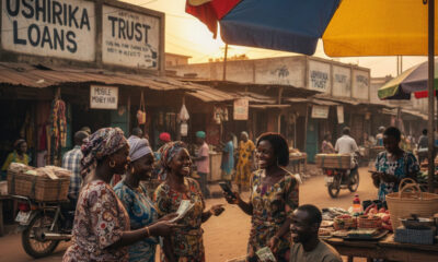 Trust-based informal credit networks powering African entrepreneurs and small businesses outside the formal banking system including mobile money