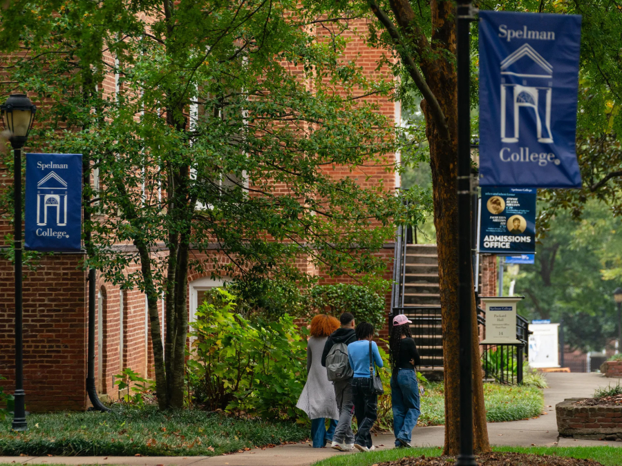 Students at Spelman College, a top-ranked institution for women's education and empowerment.