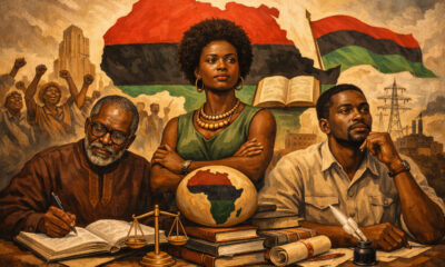 Illustration representing Pan-Africanism as a serious African intellectual movement rooted in lived experience, unity, and political agency.