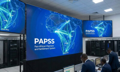 Digital payment infrastructure network connecting African countries through Pan-African Payment and Settlement System (PAPSS) system