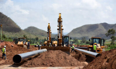 East African Crude Oil Pipeline construction in Uganda and Tanzania