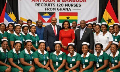 Antigua & Barbuda recruits 120 nurses from Ghana