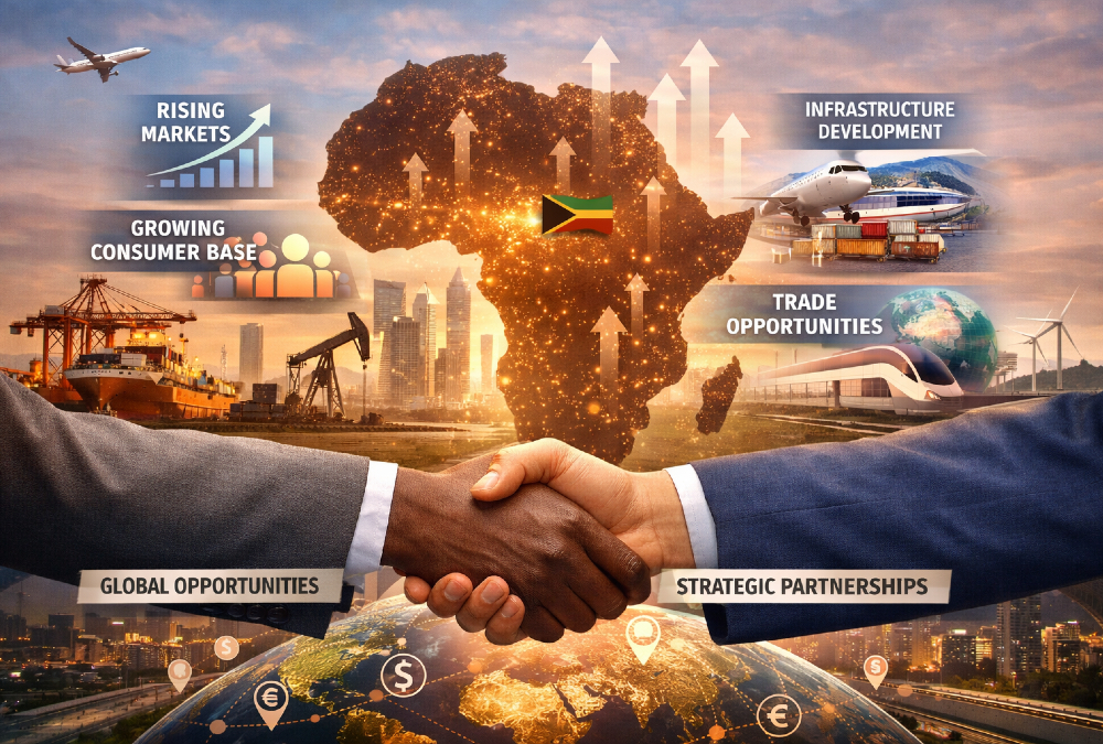 Business growth concept showing key signals for companies ready to expand into African markets with global opportunities and strategic partnerships.