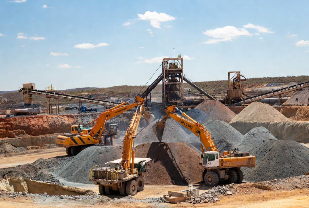 African mining operations symbolizing rising resource nationalism amid Western withdrawal and shifting global geopolitical influence