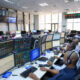 Modern trading floor of an African stock exchange