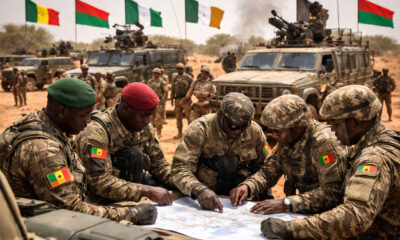 West African security forces coordinating across borders to combat terrorism and violent extremism in the Sahel region