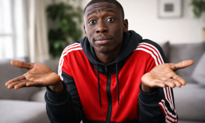 Khaby Lame's iconic deadpan expression and hand gesture that built a $975 million brand