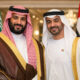 Crown Princes Mohammed bin Salman and Mohammed bin Zayed, representing the Saudi-UAE alliance under strain.
