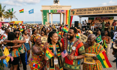 African Diaspora members celebrating heritage reconnection with Mother Africa, symbolizing unity, citizenship initiatives, and cultural identity across the global Black community.