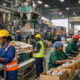 African manufacturing facility showing industrial development and value chain processing