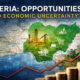 Map of Nigeria highlighting investment opportunities and economic uncertainty in Africa’s largest market.