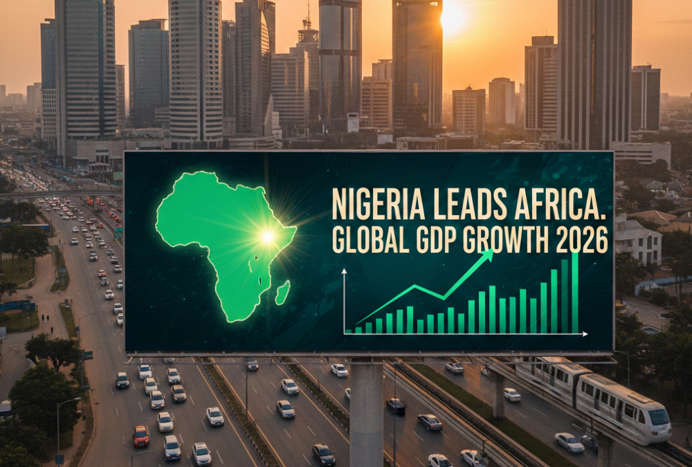 Nigeria leads Africa in global GDP growth in 2026