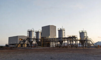 Critical minerals processing facility in Southern Africa showcasing local beneficiation of lithium and copper