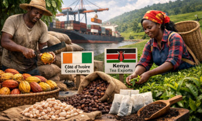 Ivory Coast cocoa beans and Kenya tea exports driving Africa's agricultural trade growth