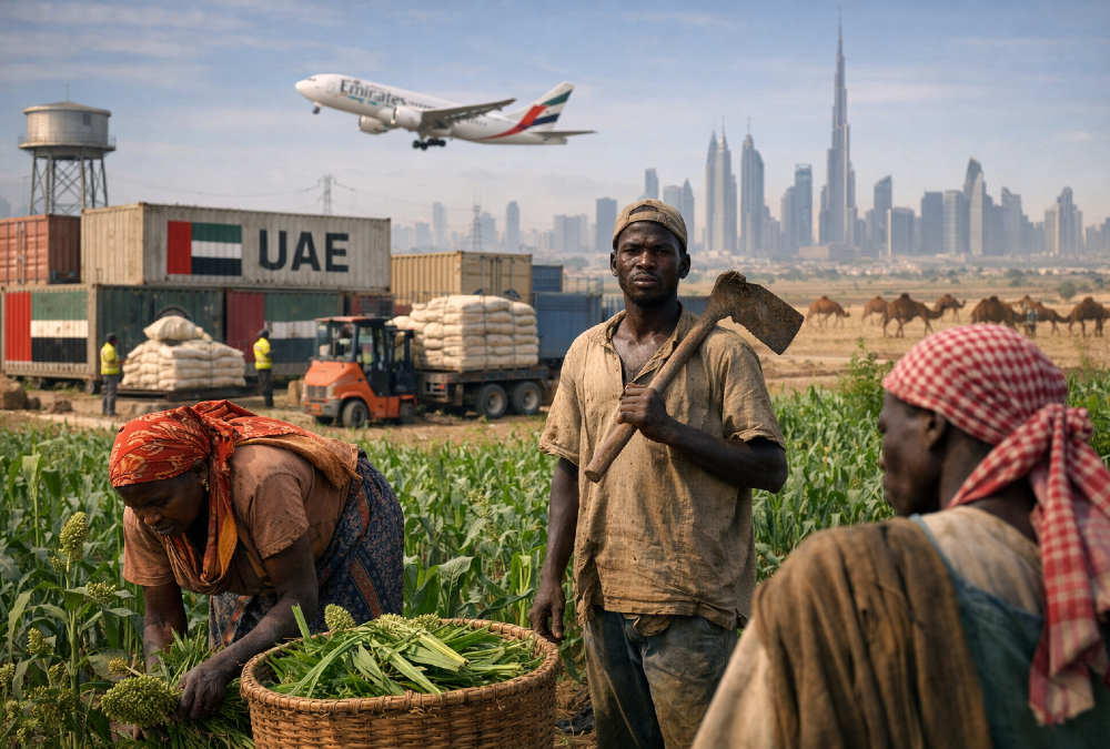 UAE agricultural land acquisitions in Africa threatening local food security, displacing communities, and undermining Agenda 2063 goals