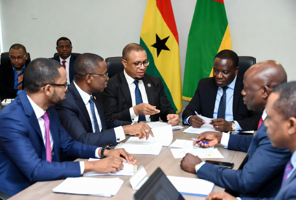 Business leaders at Ghana-Zambia Trade Dialogue discussing cross-border digital payment systems and AfCFTA implementation