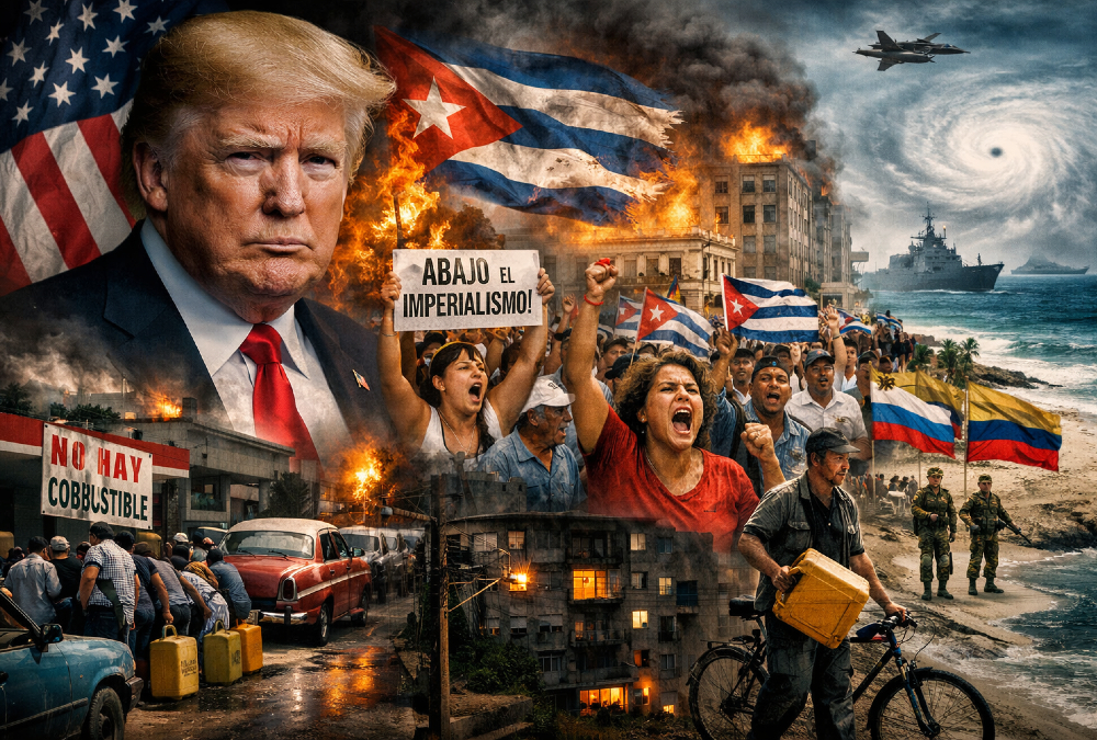 President Trump: Hostility to Cuba, economic crisis, protests, fuel shortages, blackouts, and rising geopolitical tensions in the Caribbean
