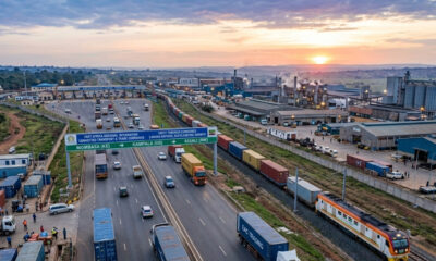 African economic integration concept: interconnected transport and trade corridors linking multiple countries, symbolizing corridor-based industrialization over isolated national strategies.
