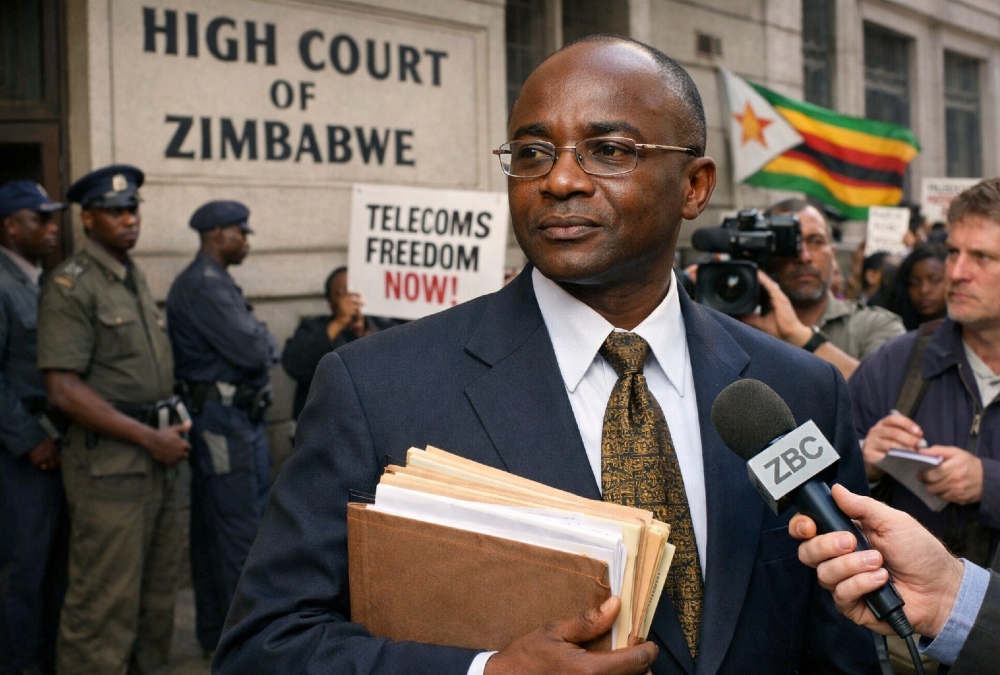 Strive Masiyiwa, Zimbabwean entrepreneur and founder of Econet Wireless, who fought a 5-year legal battle against the government to bring mobile telecommunications to Zimbabwe