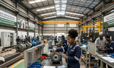 African manufacturing facility and industrial production requiring patient capital aligned to long-term building and capability development.