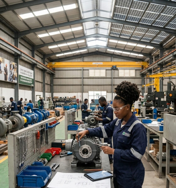 African manufacturing facility and industrial production requiring patient capital aligned to long-term building and capability development.