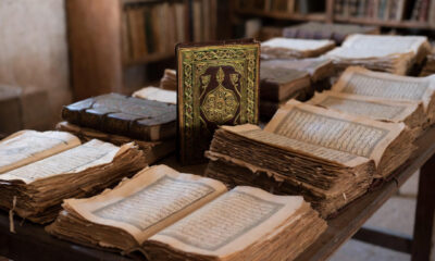 Ancient Timbuktu manuscripts and scholarly texts representing Africa's rich intellectual heritage and documented knowledge traditions
