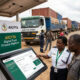 AfCFTA digital trade finance platform concept highlighting African border crossings, cargo movement, and challenges in real-world implementation of digital trade systems across West Africa