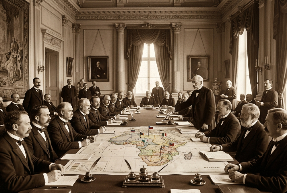 Colonial borders African economic development